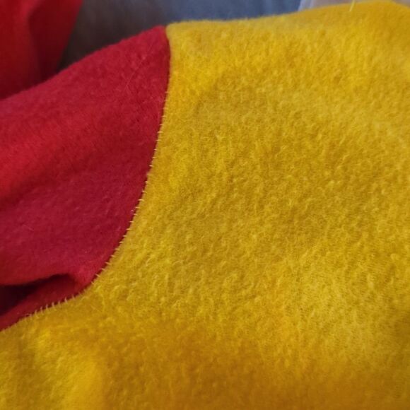 Vintage Rubies red and yellow clown costume - Picture 7 of 7